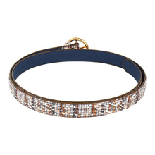 Sandy D Carter Women Brown Synthetic Leather Waist Belt for Jeans & Formal Paint SDC-22-543-PTBR