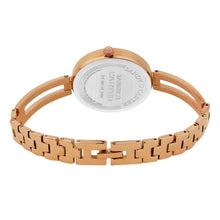 Sandy D Carter Metal White Analogue Round Watches for Women_SDC24-39-WH
