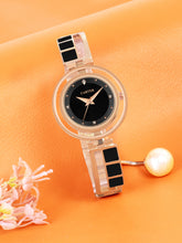 Sandy D Carter Metal Black Analogue Round Watches for Women_Sandy D Carter-201-BK