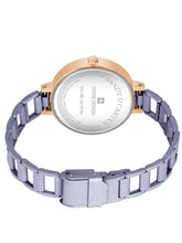 Sandy D Carter Metal Blue Analogue Round Watches for Women_Sandy D Carter-141-BL