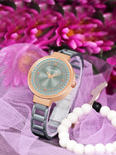 Sandy D Carter Metal Green Analogue Round Watches for Women_Sandy D Carter-142-GR