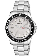 Sandy D Carter Metal Silver Analogue Round Watches for Men_Sandy D Carter-183-SL