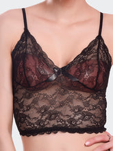 Fleurt Black Lycra Lace Lingerie Set - One Size (Free Size) For Women Fleurt-Set-170-BK