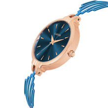 Sandy D Carter Metal Blue Analogue Round Watches for Women_Sandy D Carter-202-BL
