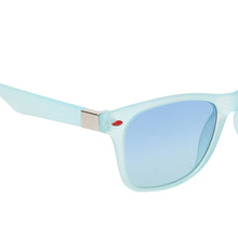 Celebrity Full Rim Blue Plastic Frame With Blue UV Protected Lens Wayfarer Sunglasses for Men & Women_10-BL3