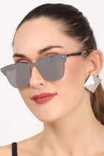 Celebrity Full Rim Blue Plastic Frame With Blue UV Protected Lens Avaitor Rectangular Men & Women_3576-03