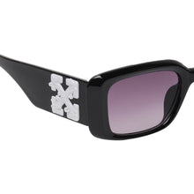 CELEBRITY Full Rim Black Plastic Frame With Blue UV Protected Lens Wayfarer Sunglasses for Women_8216-1