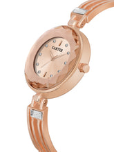 Sandy D Carter Metal Rose Gold Analogue Round Watches for Women_Sandy D Carter-126-RG