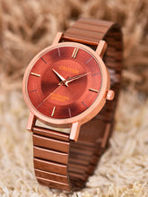 Sandy D Carter Metal Rose Gold Analogue Round Watches for Women_Sandy D Carter-82-RG-BR