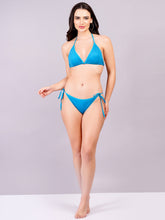 Fleurt Sky Blue Lycra Forbes Bikni Set I Lingerie Set - One Size (Free Size) For Women Fleurt-Set-Bikini-0239-S.BL