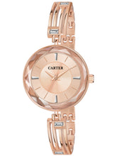 Sandy D Carter Metal Rose Gold Analogue Round Watches for Women_Sandy D Carter-123-RG