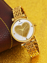 Fluid  Gold Round Metal Strap Analog Watches for Women FLWatch23-005-GD01