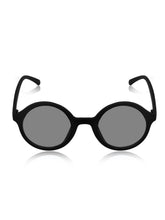 Celebrity Black Oval Plastic Sunglasses For Men CLSN25-11910-01