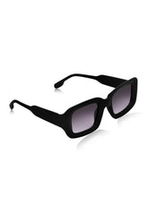 Celebrity Black Square Plastic Sunglasses For Men CLSN25-22908-01