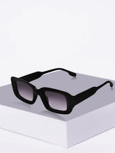 Celebrity Black Square Plastic Sunglasses For Men CLSN25-22908-01