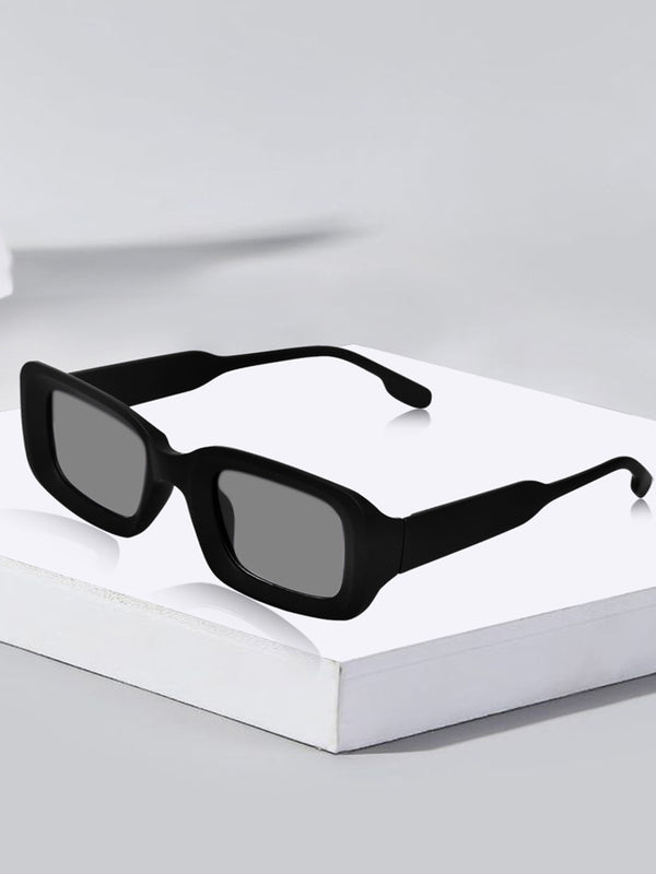 Celebrity Black Square Plastic Sunglasses For Men CLSN25-22908-03