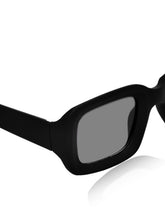 Celebrity Black Square Plastic Sunglasses For Men CLSN25-22908-03