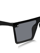 Celebrity Black Rectangular Black Sunglasses For Men CLSN25-6087-03