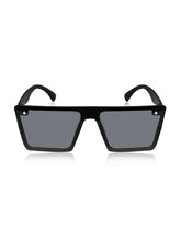 Celebrity Black Rectangular Black Sunglasses For Men CLSN25-6087-03