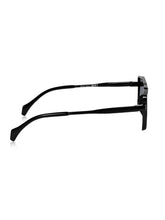 Celebrity Black Retro-Square Plastic Sunglasses For Men CLSN25-82819-01