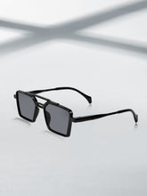 Celebrity Black Retro-Square Plastic Sunglasses For Men CLSN25-82819-01