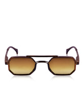 Celebrity Brown Round Plastic Sunglasses For Men CLSN25-82821-02