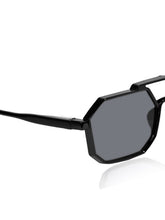 Celebrity Black Round Plastic Sunglasses For Men CLSN25-82822-01