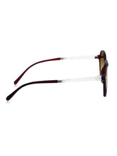 Celebrity Brown Square Plastic Sunglasses For Men CLSN25-936 DC-2