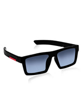 Celebrity Black Retro-Square Plastic Sunglasses For Men CLSN25-B1024-01