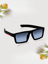 Celebrity Black Retro-Square Plastic Sunglasses For Men CLSN25-B1024-01