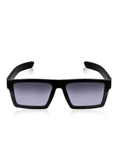Celebrity Black Retro-Square Plastic Sunglasses For Men CLSN25-B1024-07