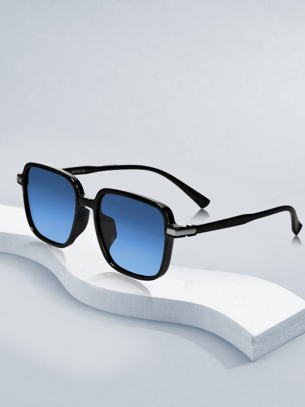 Celebrity Black Square Plastic Sunglasses For Men CLSN25-DC1001-05