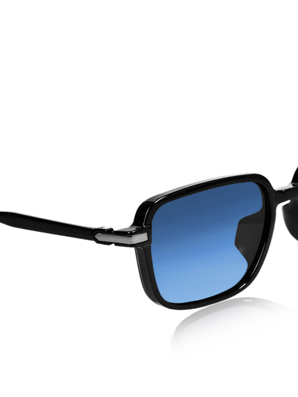 Celebrity Black Square Plastic Sunglasses For Men CLSN25-DC1001-05