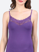 Fleurt Purple Forbe Lycra Honey Moon Dress Dress for Women HOBF-BD-0143-PR