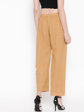 Fleurt Breathable Cotton Chikan Palazzo for Summer HOBK275
