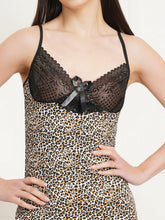 Fleurt Animal Forbe Lycra Baby Doll Dress for Women HOBF-1036-AN