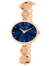 Sandy D Carter Metal Blue Analogue Round Watches for Women_Sandy D Carter-208-BL