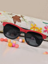FROGGY Black Plastic Full Rim UV Protected Stylish Sunglasses For Kids Boys & Girls-8233A-BK
