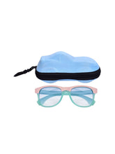 FROGGY Blue Plastic Full Rim UV Protected Stylish Sunglasses For Kids Boys & Girls-8233A-BL