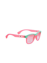 FROGGY Pink Plastic Full Rim UV Protected Stylish Sunglasses For Kids Boys & Girls-8233A-PK