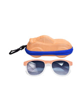 FROGGY White Plastic Full Rim UV Protected Stylish Sunglasses For Kids Boys & Girls-8233A-WH