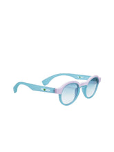 FROGGY Blue Plastic Full Rim UV Protected Stylish Sunglasses For Kids Boys & Girls-8236A-BL