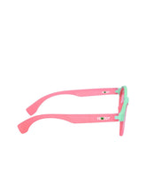 FROGGY Pink Plastic Full Rim UV Protected Stylish Sunglasses For Kids Boys & Girls-8236A-PK