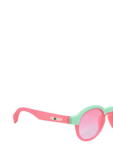 FROGGY Pink Plastic Full Rim UV Protected Stylish Sunglasses For Kids Boys & Girls-8236A-PK
