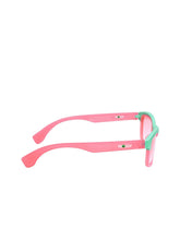 FROGGY Pink Plastic Full Rim UV Protected Stylish Sunglasses For Kids Boys & Girls-8237A-PK