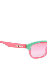FROGGY Pink Plastic Full Rim UV Protected Stylish Sunglasses For Kids Boys & Girls-8237A-PK
