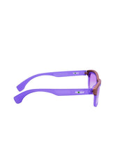 FROGGY Purple Plastic Full Rim UV Protected Stylish Sunglasses For Kids Boys & Girls-8237A-PR