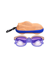 FROGGY Purple Plastic Full Rim UV Protected Stylish Sunglasses For Kids Boys & Girls-8238A-PR