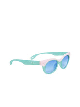FROGGY Blue Plastic Full Rim UV Protected Stylish Sunglasses For Kids Boys & Girls-8239A-BL