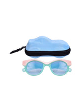 FROGGY Blue Plastic Full Rim UV Protected Stylish Sunglasses For Kids Boys & Girls-8239A-BL